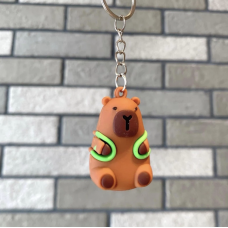 Капібара брелок для ключів capybara антистрес підвіска 2.5 см
