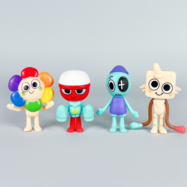 Фигурки В Мире Дэнди (Денди) Roblox Dandy's World игрушки набор 8 шт 6.7-8.3 см