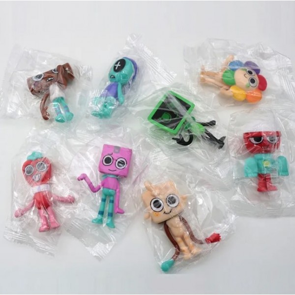 Фигурки В Мире Дэнди (Денди) Roblox Dandy's World игрушки набор 8 шт 6.7-8.3 см