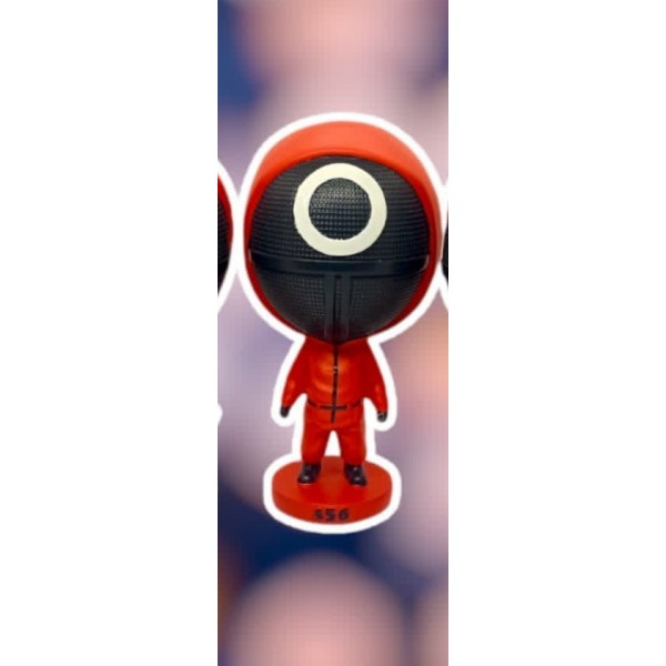 Фігурка Гра в кальмара Squid game на підставці трикутник, коло 17см 1 шт