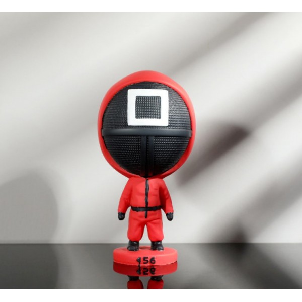 Фігурка Гра в кальмара Squid game на підставці трикутник, коло 17см 1 шт