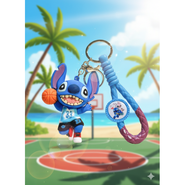 Брелок Ліло і Стіч Lilo Stitch фігурка іграшка для ключів, рюкзака, сумки 7,3 см