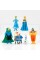Игрушки набор Фрозен Холодное сердце Frozen 2 Анна-Эльза-Кристофф-Олаф Дисней 6 шт 5 - 10 см