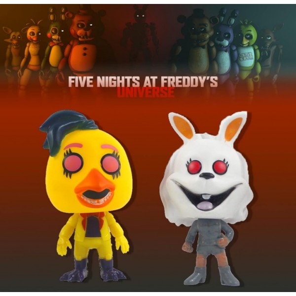 Набір фігурок П'ять ночей у Фредді фігурки ФНАФ Фредді Five Nights at Freddy's дитячі іграшки 6 шт 10 см