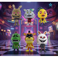 Набір фігурок П'ять ночей у Фредді фігурки ФНАФ Фредді Five Nights at Freddy's дитячі іграшки 6 шт 10 см