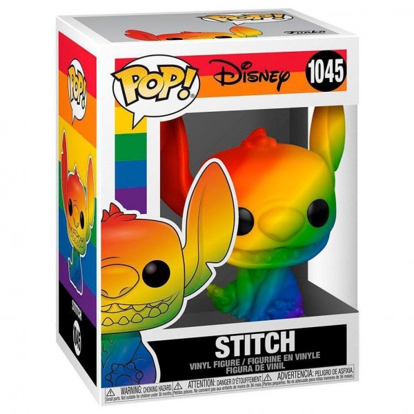 Фігурка Funko Pop Ліло та Стіч Райдужний Стіч Lilo and Stitch Rainbow Stitch фанко поп 10 см #1045