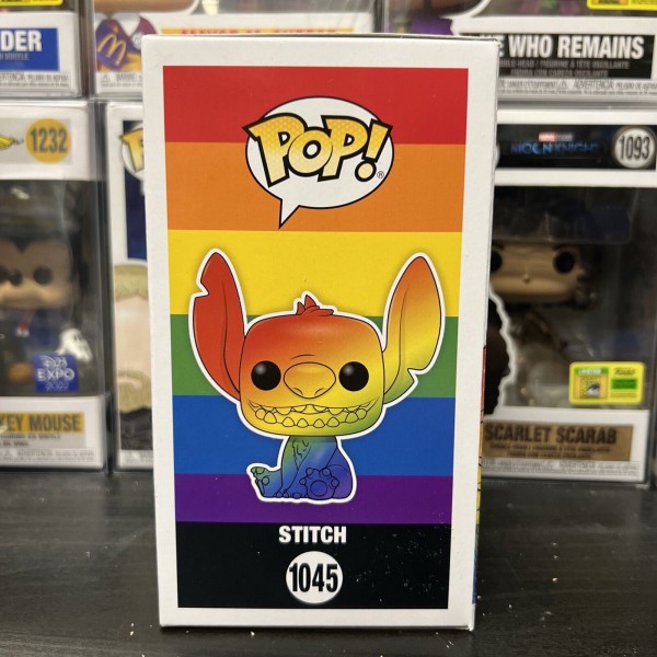 Фігурка Funko Pop Ліло та Стіч Райдужний Стіч Lilo and Stitch Rainbow Stitch фанко поп 10 см #1045