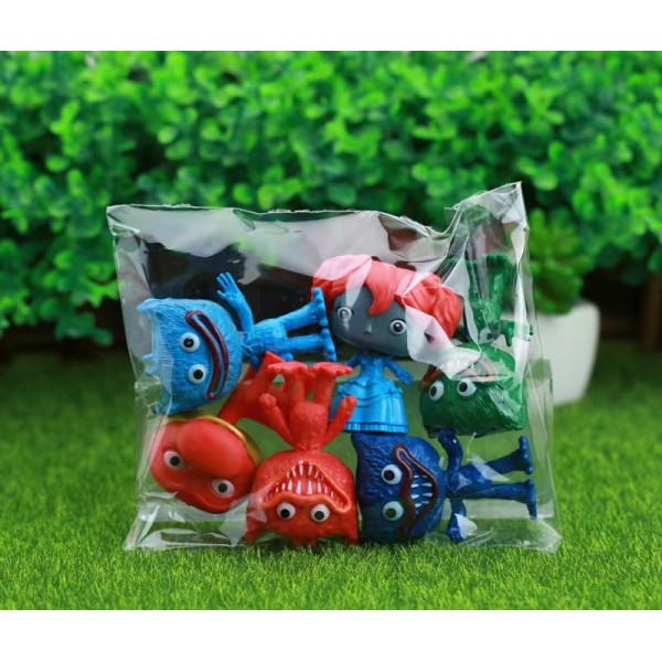 Набір фігурок Хаггі Ваггі Huggy Wuggy Poppy playtime Поппі Плейтайм дитячі іграшки 6 шт. 7 см