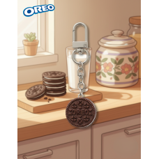 Брелок Орео, Oreo, печиво, іграшка антистрес, підвіска на ключі, сумку, 4,7 см
