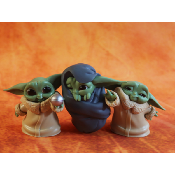Набор фигурок Малыша Йоды (Грогу) Звездные войны - Star Wars, The Mandalorian, 6 шт 5-6 см