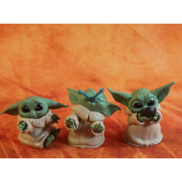 Набор фигурок Малыша Йоды (Грогу) Звездные войны - Star Wars, The Mandalorian, 6 шт 5-6 см