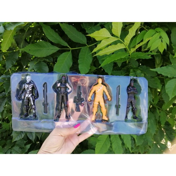 Набір фігурок Фортнайт Fortnite фігурки ігрові дитячі 4 шт 11 см