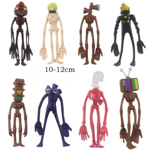 Набір фігурок Сиреноголовий Siren Head фігурки монстри іграшки 10-12 см 8 шт