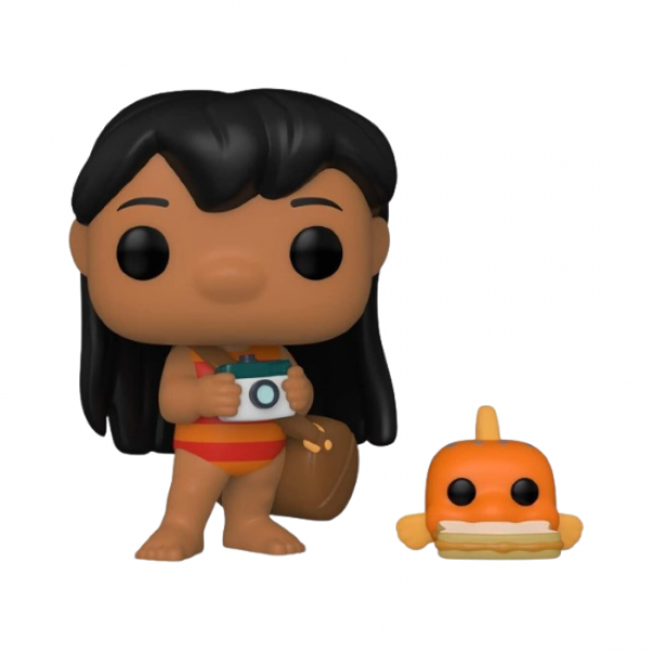 Фігурка Ліло та Стіч Ліло з Пуджем Lilo &amp; Stitch Lilo With Pudge Фанко поп Funko Pop іграшка 10 см # 1047