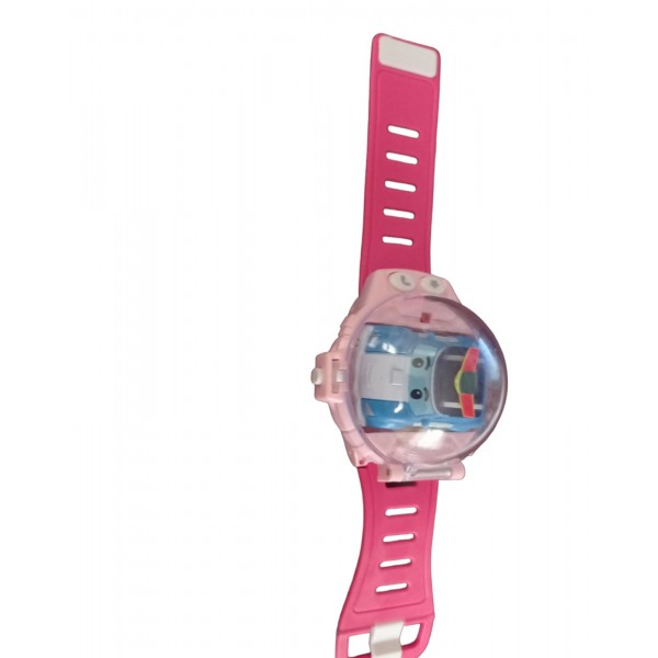 Детские часы Robocar Poli (Поли Робокар) с мини-машинкой