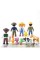 Набір фігурок Весела Ферма фігурки На фермі у Зенона Zenon Farm іграшки для дітей 10 шт 5 см