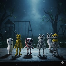 Набір фігурок Зоономалія фігурки Zoonomaly іграшки Зоопарк Монстрів 6 шт 7,3-10,2 см