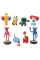 Набір фігурок Хаггі Ваггі Huggy Wuggy Poppy playtime поппі плейтайм ігрові фігурки 8 шт. 4-10 см