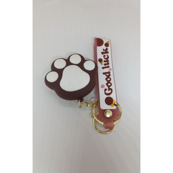 Брелок Лапка для ключів та сумки котяча таба лапка іграшка антистрес 5 см