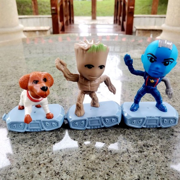 Набір фігурок Вартові Галактики Марвел Marvel Guardians of the Galaxy супергерої 6 шт 10 см