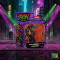 Фигурка Черепашки-Ниндзя Лезерхед Leatherhead TMNT Погром Мутантов  11,5 см