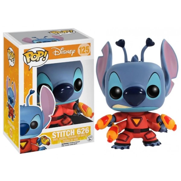 Фігурка Ліло та Стіч 626 Stitch 626 Фанко Поп Funko POP Disney Дісней Lilo &amp; Stitch ігрова фігурка № 125