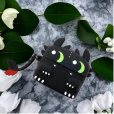 Чохол Беззубик: Як приручити дракона, How To Train Your Dragon, силіконовий чохол для навушників