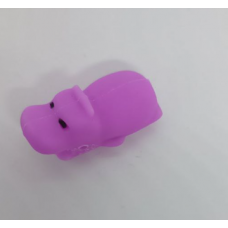 Захисний чохол для кабелю USB із зображенням тварин, мультяшна фігурка тварини, захист кабелю зарядного пристрою, захисний рукав для кабелю бегемот
