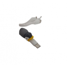 Захисний чохол для кабелю USB із зображенням тварин, мультяшна фігурка тварини, захист кабелю зарядного пристрою, захисний рукав для кабелю пінгвін