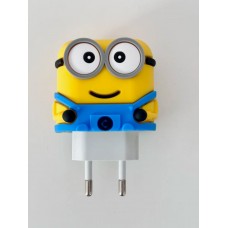Чохол Міньйон: Захист зарядки, Minions, чохол для кабелю, захист від перегину дроту