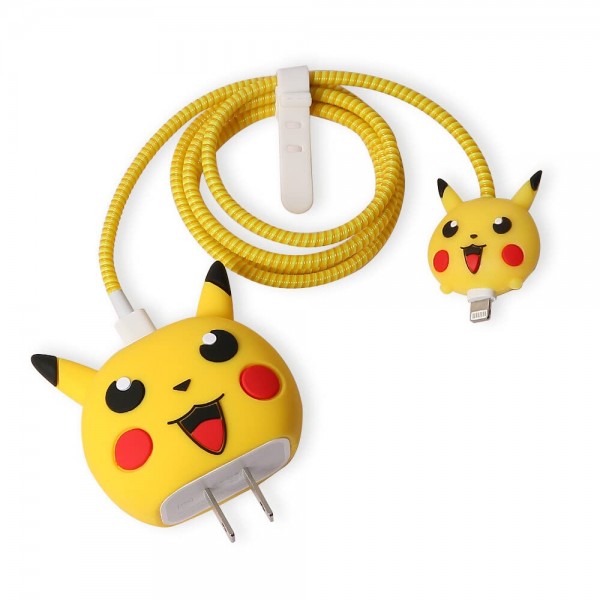Защитный чохол для зарядного пристрою Покемон Pokemon защита для зарядки от перегиба провода
