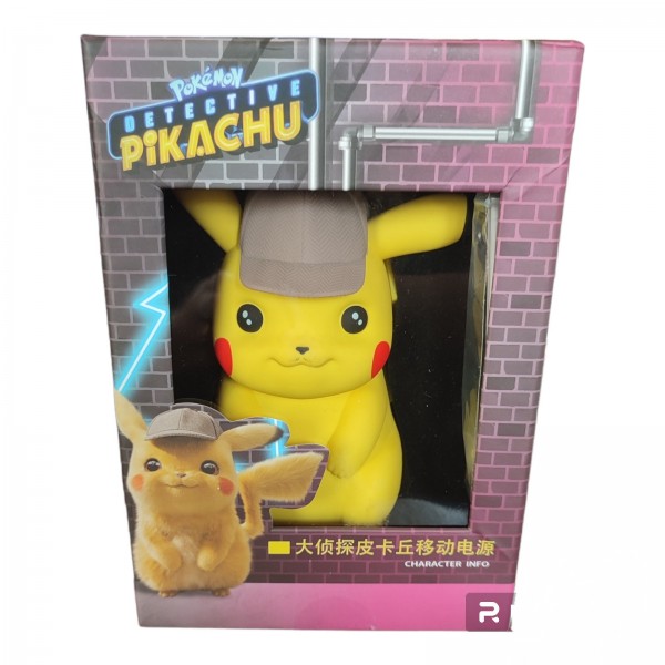 Покемон фигурка желтого Пикачу Повербанк Pikachu portable charger power bank