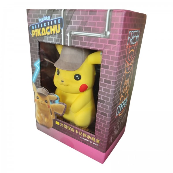 Покемон фигурка желтого Пикачу Повербанк Pikachu portable charger power bank