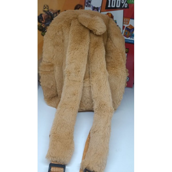 М'який рюкзак капібару, дитячий рюкзак капібару плюшевий коричневий