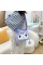 Мягкая плюшевая Сумочка Куроми детская сумка Kuromi Hello Kitty Sanrio