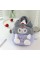 Плюшева сумочка аніме Куромі Kuromi сумка м'яка Sanrio Санріо іграшкова дитяча