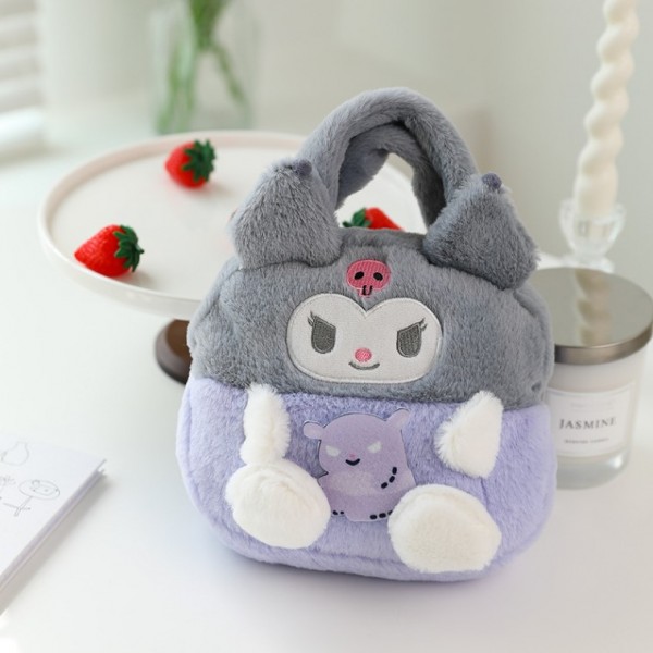 Плюшева сумочка аніме Куромі Kuromi сумка м'яка Sanrio Санріо іграшкова дитяча