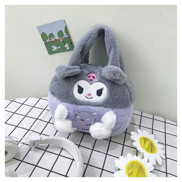 Плюшева сумочка аніме Куромі Kuromi сумка м'яка Sanrio Санріо іграшкова дитяча