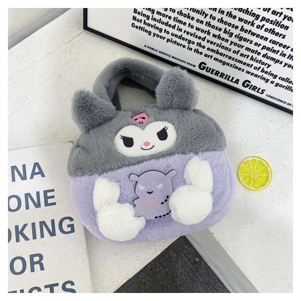 Плюшева сумочка аніме Куромі Kuromi сумка м'яка Sanrio Санріо іграшкова дитяча
