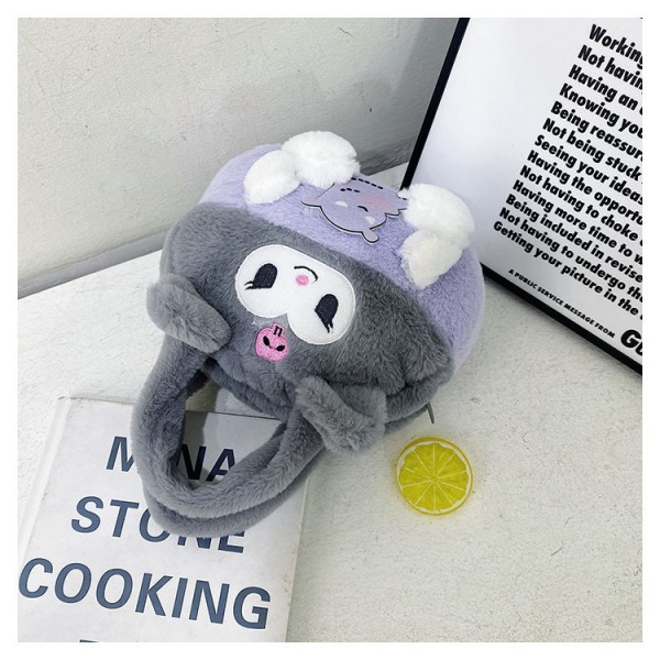 Плюшева сумочка аніме Куромі Kuromi сумка м'яка Sanrio Санріо іграшкова дитяча