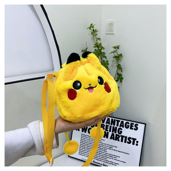 Детская плюшевая сумка Пикачу мягкая сумка Покемон Pokemon игрушечная
