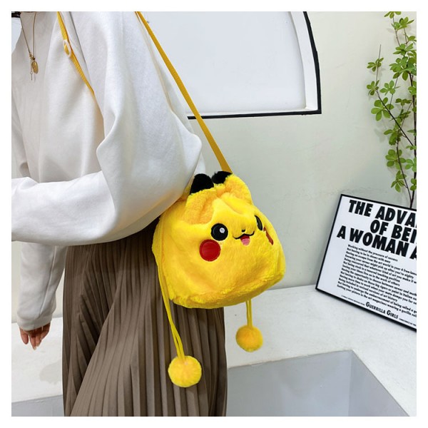 Детская плюшевая сумка Пикачу мягкая сумка Покемон Pokemon игрушечная