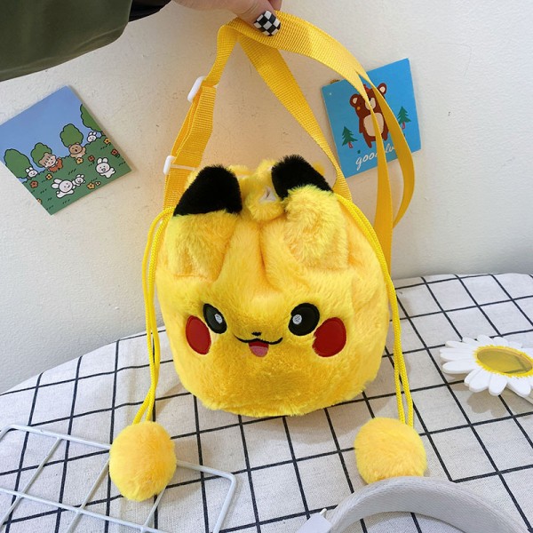 Детская плюшевая сумка Пикачу мягкая сумка Покемон Pokemon игрушечная