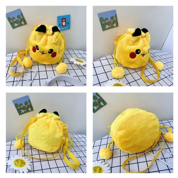Детская плюшевая сумка Пикачу мягкая сумка Покемон Pokemon игрушечная
