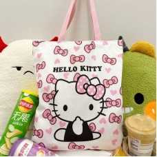 Шопер Привіт Кітті сумка Hello Kitty з принтом Kuromi торба 36*33 см