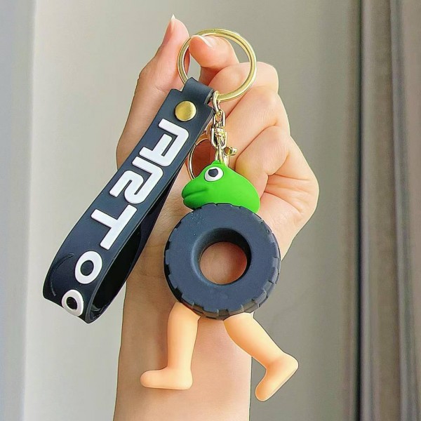 Брелок Бонека амбалабу Італійські брейнрот меми Boneca Ambulabu фігурка іграшка для ключів, рюкзака, сумки 6 см