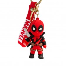 Брелок Дедпул, Deadpool, Марвел, супергерой, 7.5 см, фігурка, іграшка, на ключі, подарунок