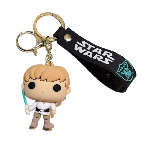 Брелок Зоряні війни Люк Скайуокер Стар Варс Star Wars фігурка іграшка для ключів, рюкзака, сумки 6см