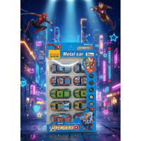 Набір машинок Месники Avengers Infinity War Marvel Марвел металеві інерційні для дітей супергерої 10 шт