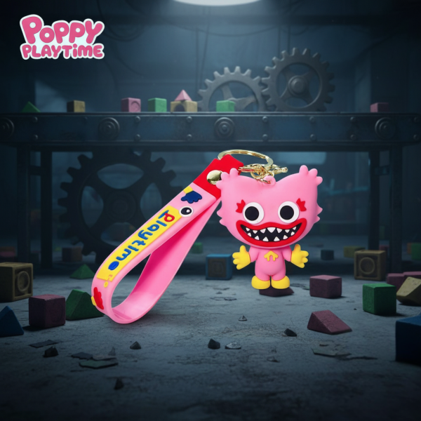 Брелок Хаггі Ваггі Huggy Wuggy фігурка іграшка для ключів, рюкзака, сумки 5,8 см